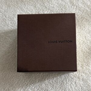 Louis Vuitton classic Brown and Cream Box with drawer pull